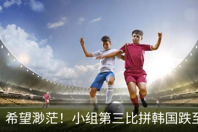 希望渺茫！小组第三比拼韩国跌至第8 想晋级需满足多个条件