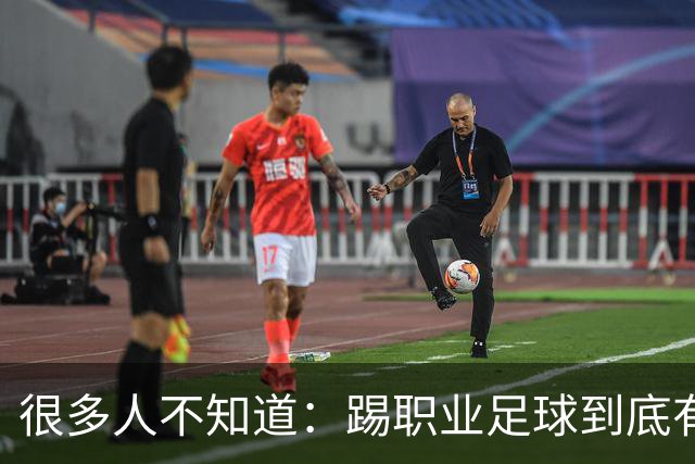 很多人不知道：踢职业足球到底有多难？天赋仅仅只是入场券！